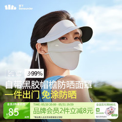 Beneunder 蕉下 脸基尼女帽檐款 AL33324