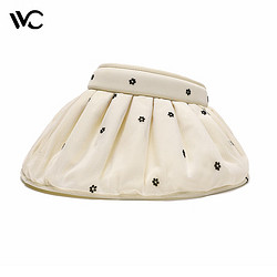 VVC 花蔓防晒贝壳帽