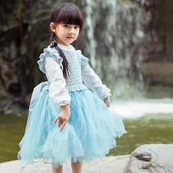 Susan\'s Family 苏苏姐家 小公主蓬蓬裙 手工编织儿童宝宝棉线毛衣钩针手编毛线