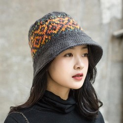 Susan\'s Family 苏苏姐家 费尔岛钻石渔夫帽手工编织团帽子钩棒针diy譱