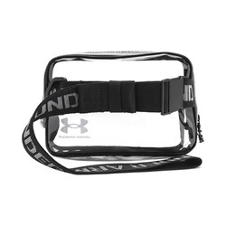 UNDER ARMOUR 安德玛 官方UA秋冬Loudon男女情侣训练运动透明系腰斜挎包1380479