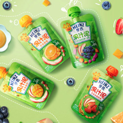 88VIP：Heinz 亨氏 水果果汁泥120g*5