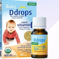 88VIP：Ddrops 儿童维生素D3滴剂 400IU 2.5ml