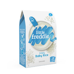 LittleFreddie 小皮 Little Freddie）有机原味高铁大米粉宝辅食婴儿营养米糊米粉6个月160g*1盒