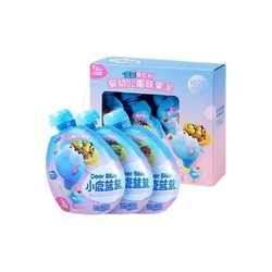 Deer Blue 小鹿蓝蓝 趣味婴幼儿果泥x6袋 宝宝水果泥3种口味婴儿辅食108g/袋