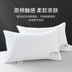 88VIP：Disney 迪士尼 枕头一对装枕芯成人家用护颈椎助睡眠五星级酒店专用枕单只
