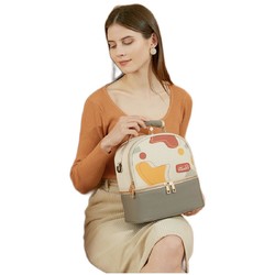 Phanpy 小雅象 背奶包母乳上班冷藏便携式保温袋蓝冰储奶保鲜冰包妈咪包（奕彩）