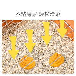 Randolph 宠道夫 狗狗专用厕所宠物便盆防粘屎狗砂盆尿尿盆不锈钢防吃屎小型犬用品