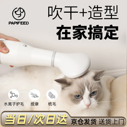 PAPIFEED 狗狗吹风机猫咪狗洗澡拉毛吹风梳一体烘干比熊泰迪专用宠物吹水机