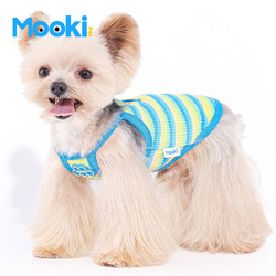 Mooki pet mookipet宠物狗狗夏季薄款衣服小型犬比熊雪纳瑞夏天吊带背心可爱