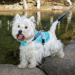PEBOT夏季海德薇夏天降温宠物凉凉胸背狗衣服中小型犬可牵引背心