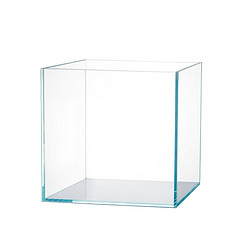 LIYU 俪鱼 超白鱼缸（22*22*22cm）裸缸 办公家用桌面小型生态鱼缸 开放式水族箱