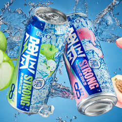 RIO 锐澳 预调鸡尾酒强爽R8度0糖500ml*4罐果酒微醺起泡酒清爽
