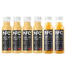 NONGFU SPRING 农夫山泉 100%NFC纯果汁饮料300ml*6瓶