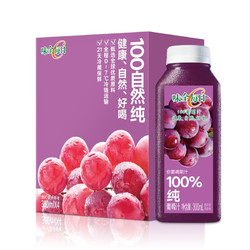 WEICHUAN 味全 限上海江苏浙江：味全 每日C葡萄汁300ml*4冷藏 礼盒装送礼