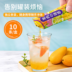 88VIP：FUSIDO 福事多 包邮福事多杨枝甘露果茶280g冷热双泡元气袋泡果茶果酱冲饮品