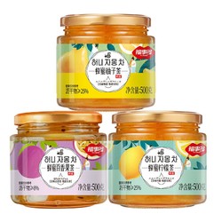 FUSIDO 福事多 蜂蜜柚子茶柠檬百香果茶酱网红饮品水果茶冲饮冷热泡水瓶装