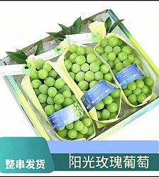 花姿妖 现摘现发 阳光玫瑰葡萄 5斤装（单果6g起)