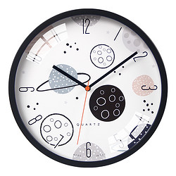 deheng 儿童挂钟早教学习钟儿童房挂钟静音教学时钟早教益智儿童玩具钟表