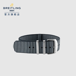 BREITLING 百年灵 灰色OUTERKNOWN ECONYL纱一体式表带（带精钢扣环) 灰色-ECONYL纱-一体式表带