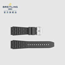 BREITLING 百年灵 Rouleaux橡胶表带（不含表扣） 黑色Rouleaux橡胶表带300S