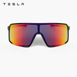 TESLA 特斯拉 ESLA 特斯拉 户外缤纷墨镜坚固轻盈视野清晰防滑橡胶贴合运动骑行眼镜