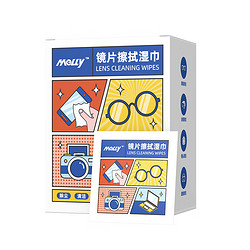 眼镜清洁湿巾*10片装