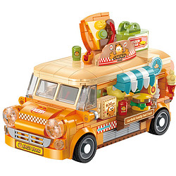 新品发售：femibox 费米 加菲猫家族系列 S44052 加菲猫的移动美食车