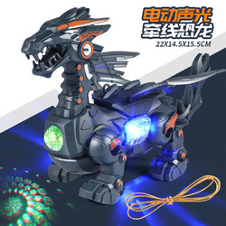 abay 儿童电动机械恐龙霸王龙模型玩具