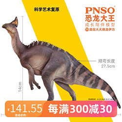 PNSO 扇冠大天鹅龙伊万恐龙大王成长陪伴模型53