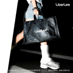 LiberLive 杜邦纸袋 单肩包手提包 音乐遛弯包 文化周边