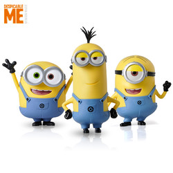 DESPICABLE ME MINION MADE 小黄人 神偷奶爸4小黄人公仔车载动漫手办玩偶摆件盲盒儿童玩具鲍勃正版