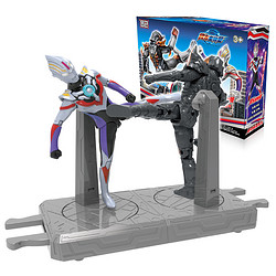 LDCX 灵动创想 奥特曼男孩女孩儿童变形玩具 宇宙英雄奥特英雄擂台 欧布奥特曼vs伽古拉斯 ATM0502