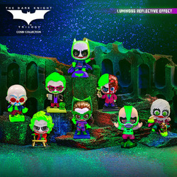 Hot Toys 狂热玩具 蝙蝠侠黑暗骑士三部曲 全员小丑COSBI明盒迷你人偶 套装（整套8只）