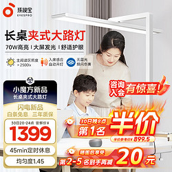 EYESPRO 孩视宝 长桌立式大路灯护眼灯 全光谱学生专用学习大台灯书房智能阅读灯 1米大路灯F-70W