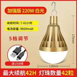 公蚁LED充电灯泡户外地摊超亮停电家用应急无线照明灯夜市摆摊灯