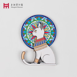 上海博物馆 埃及展创意磁吸冰箱贴组合金属立体树脂复古磁力贴礼物