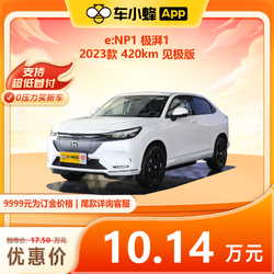 FAW-VOLKSWAGEN 一汽-大众 HONDA 本田 e:NP1 极湃1 2023款 420km 见极版