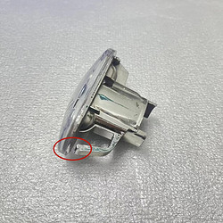 宸滢 适用08-10-12-14-17款八代九代雅阁叶子板翼子板转向灯小灯侧边灯 原车灯壳普通单支-不分左右