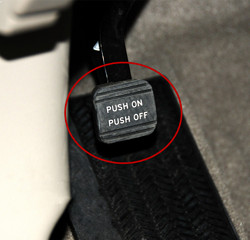 车主播 适用奥德赛CRV杰德讴歌艾力绅思铂睿停驻车手刹脚刹踏板刹胶套垫 14-20年_杰德_带字款