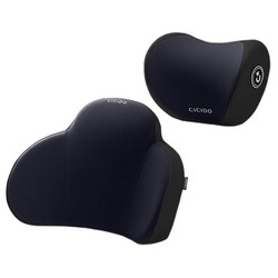 CICIDO 夕夕多 NO.022+176 车用头枕腰靠套装 黑曼巴黑