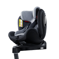 两只兔子 B101求知 儿童安全座椅 0-7岁 科技黑