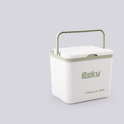 Esky 爱斯基 保温箱户外车载冰箱大容量便携 26L  配2冰砖