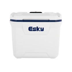 Esky 爱斯基 保温箱车载冰箱户外车家两用后备箱 47L-白色  赠2冰砖