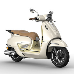 赛科龙 RT3E新潮复古250水冷踏板摩托车 霜雪米白 全款 250cc